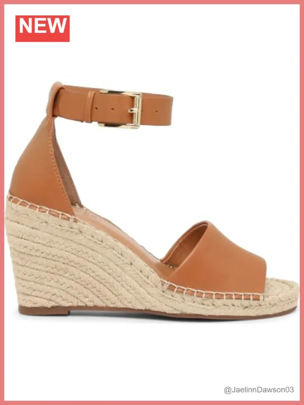 Vince Camuto Leera Women's Espadrille Wedge Sandals Ankle Strap Leather